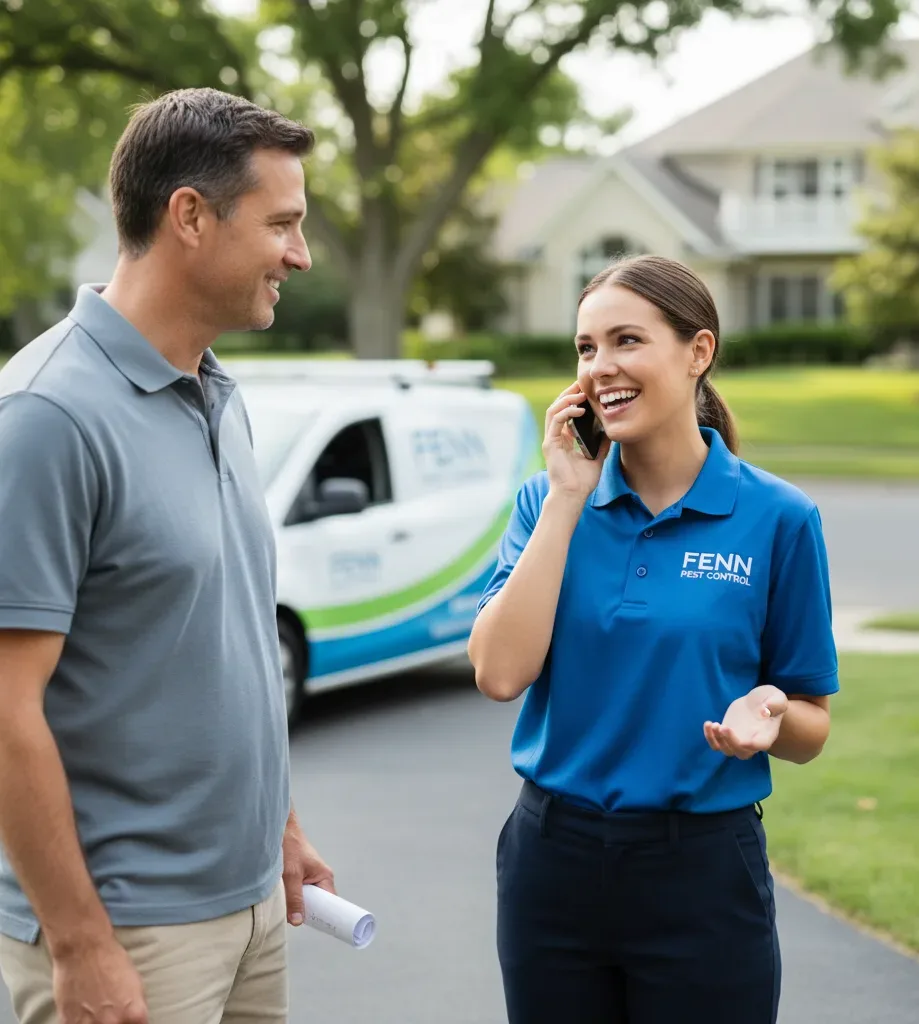 Fenn Pest Control customer support in Holliston
